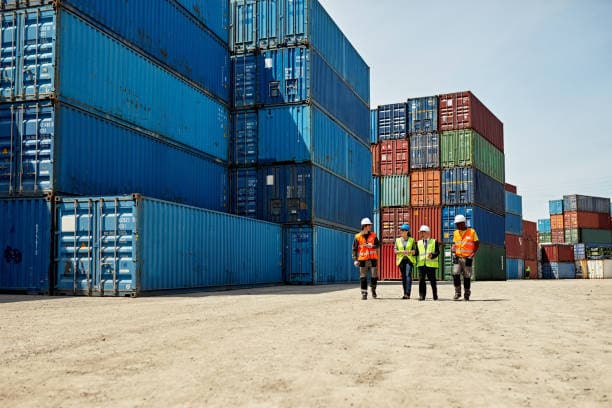 Ocean freight container operations